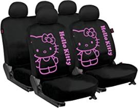 ABCPARTS KIT3021 - JUEGO FUNDAS NEGRO HELLO KITTY