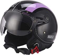 ABCPARTS SPC11279NGV - CASCO 501 NEGRO/VIOLETA T.M.