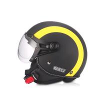 ABCPARTS SPC60396NGA - CASCO 501 NEGRO/AMARILLO T.S.