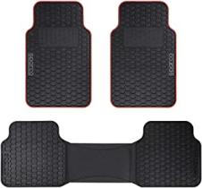 ABCPARTS SPCF500RD - ALFOMBRA F500 NEGRO/ROJO PVC