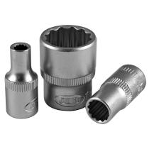 JBM 10193 - VASO CORTO 13MM, 12 CANTOS 1/4"