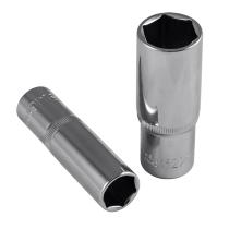 JBM 13256 - VASO 75MM LARGO, 18MM HEX.1/2" CROM
