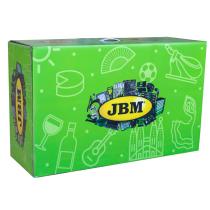 JBM 14083 - CAJA DE CARTON VERDE PROMO JBM 80X2
