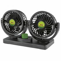 JBM 53600 - VENTILADOR DE COCHE DOBLE 4" - 12V