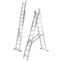 VITO VIEDQ3 - ESCALERA DUPLA PELDAÑO CUADRADO 2X3MTS