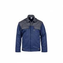 ALPOWE VICAMCL - CHAQUETA AZUL MARINO/GRIS 65/35 POLIÉSTER ALGODÓN TAMAÑO L