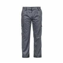 ALPOWE VICTCP40 - PANTALONES DE TRABAJO GRIS/NEGRO 65/35 POL. ALGODÓN TAMAÑO