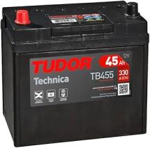TUDOR TB455 - BATERIA 12V 45AH 330A +I 237X127X22