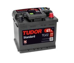 TUDOR TC412 - BATERIA 12V 41AH 370A +0 207X175X17