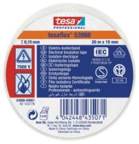 FERRCASH 122957 - CINTA 20MT X 19MM BLANCO TESAT