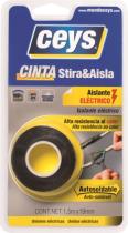 FERRCASH 50836 - CINTA AUTOV. 3MT X 19MM NEGRO