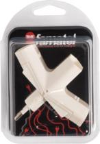 FERRCASH 104849 - ADAPTADOR 10A-250V 100X145X65