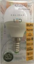 FERRCASH 121947 - LAMPARA LED ESF. E14 6W 600LM