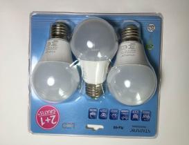 FERRCASH 133970 - LAMPARA LED ESTAN E27 9W 3 PZ