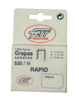 FERRCASH 39803 - GRAPA MODELO 530 14MM 5.000 PZ