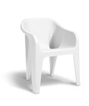 FERRCASH 129317 - SILLON JARD FIJO KETER BLANCO