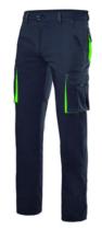 FERRCASH 133884 - PANTALON TRABAJO 44 NEG/VER LI