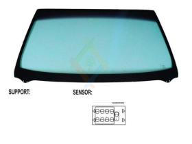 JUMASA V3342204 - PARABRISAS VERDE CONTROL SOLAR SERIGRAFIA TERMICO SENSOR LLU