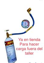 ALPOWE ESKITTAA - KIT RELOJ + BOTES A/C PARA CARGAR AIRE CAMPO ECT ECT