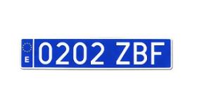 Placas ded Matriculas 8201001041 - PLACA TAXI 520X110