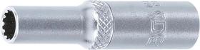 BGS 10156 - LLAVE DE VASO GEAR LOCK, LARGA | ENTRADA 6,3 MM (1/4') | 6