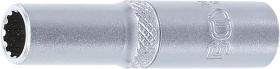 BGS 10157 - LLAVE DE VASO GEAR LOCK, LARGA | ENTRADA 6,3 MM (1/4') | 7