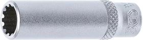 BGS 10159 - LLAVE DE VASO GEAR LOCK, LARGA | ENTRADA 6,3 MM (1/4') | 9