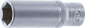 BGS 10512 - LLAVE DE VASO HEXAGONAL, LARGA | ENTRADA 6,3 MM (1/4') | 12