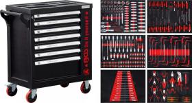 BGS 6058 - CARRO DE HERRAMIENTAS | 7 CAJONES | 1 PUERTA LATERAL |