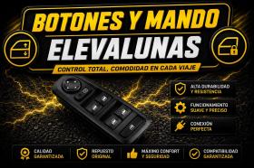 BOTONES ELEVALUNAS Y MANDOS