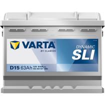 VARTA D15 - BATERIA 12V 63AH 610A +D 242X175X19