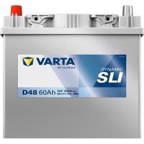 VARTA D48 - BATERIA 12V 60AH 540A +I 232X173X22