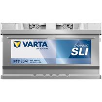 VARTA F17 - BATERIA 12V 80AH 740A +D 315X175X17