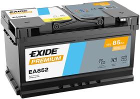EXIDE EA852 - BATERIA 12V 85AH 800A +D 315X175X17