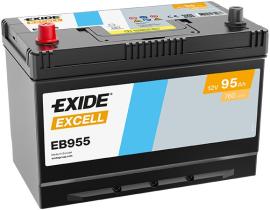 EXIDE EB955 - BATERIA 12V 95AH 720A +I 306X173X22