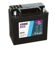 EXIDE EK151 - BATERIA 12V 15AH 200A +I 150X90X145