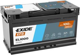 EXIDE EL1000 - BATERIA 100 AH.