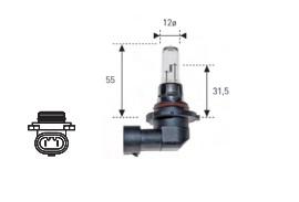 REC-OFICIAL 4212603 - REC OF LAMP. HB3 12V 60W