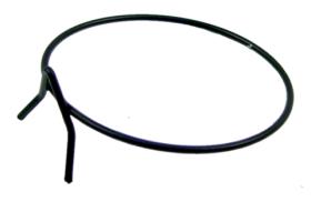 FERRCASH 69030 - ARO COLGAR PARED 16 CM ACERO N