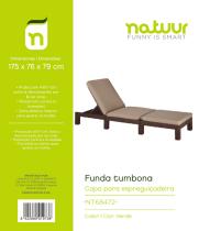 FERRCASH 68472 - FUNDA TUMBONA 175X76X79CM