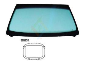 JUMASA V3135564 - PARABRISAS VERDE CONTROL SOLAR SERIGRAFIA BASE ESPEJO SENSOR