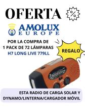 OFERTA PACK DE 72 LÁMPARAS - H7 LONG LIVE 779LL