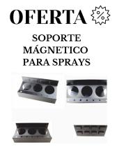 OFERTA SOPORTE MÁGNETICO - SOPORTE MÁGNETICO PARA SPRAYS
