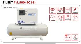 ALPOWE 101100039 - COMPRESOR 500 LITROS 10 BAR SILENCIOSO