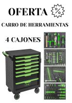 OFERTA CARRO HERRAMIENTA - CARRO DE JBM CON 4 CAJONES CON HERRAMIENTAS