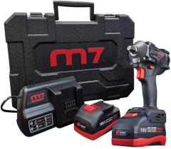 KINGT TONY M7PACKV17 - PACK DE AMOLADORA  DE BATERIAS CON PISTOLA IMPACTO 1/2