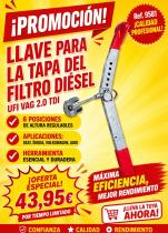 AA OFERTA 08 - LLAVE PARA LA TAPA DEL FILTRO DIESEL