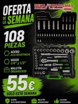 AA OFERTA 20 - MALETIN HERRAMIENTAS 108 PIEZAS