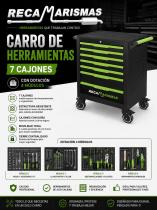 AA OFERTA 041 - CARRO HERRAMIENTAS 7 ACJONES CON 4 MODULOS DE HERRAMIENTAS
