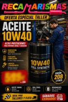 AA OFERTA 154 - OFERTA BIDON ACEITE 10W40 200L